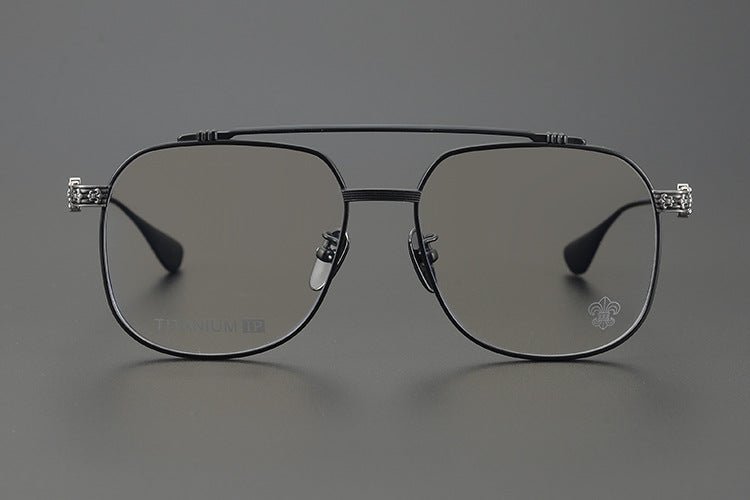 Chrome Hearts style Gothic Holy Dagger Aviator Glasses – Titanium Double Bridge Frame - CH8032 - HP eyeglasses