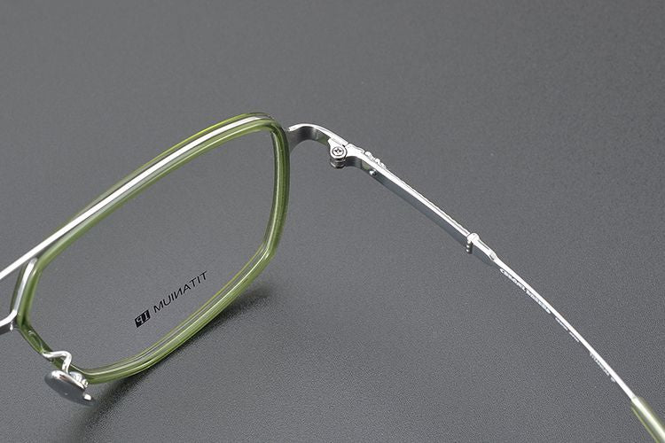 Chrome Hearts style Gothic Holy Dagger Retro Titanium Aviator Glasses – Gothic Double Bridge Frame - CH5513 - HP eyeglasses