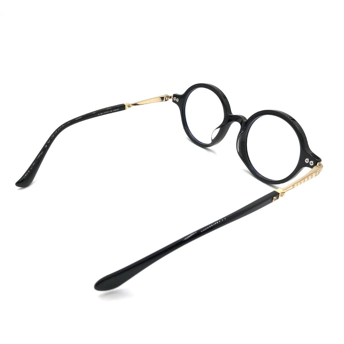 Chrome Hearts - Style Japanese Round Glasses Acetate Titanium Eyeglasses Retro Designer Optical Frame Unisex CH8165 - HP eyeglasses