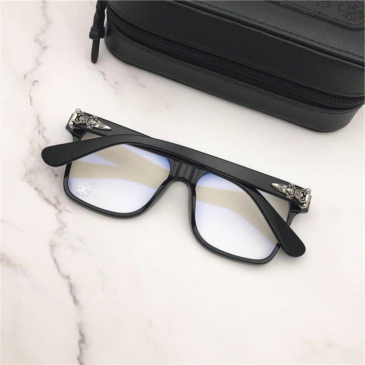 Chrome Hearts Style Oversized Acetate Glasses Gothic Designer Square Optical Frame for Men & Women – BETTY - II - HP eyeglasses