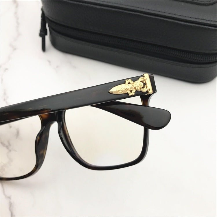 Chrome Hearts Style Oversized Acetate Glasses Gothic Designer Square Optical Frame for Men & Women – BETTY - II - HP eyeglasses