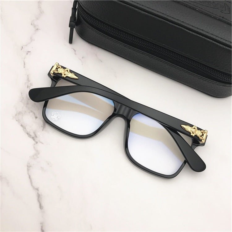 Chrome Hearts Style Oversized Acetate Glasses Gothic Designer Square Optical Frame for Men & Women – BETTY - II - HP eyeglasses