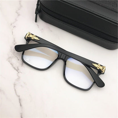 Chrome Hearts Style Oversized Acetate Glasses Gothic Designer Square Optical Frame for Men & Women – BETTY - II - HP eyeglasses