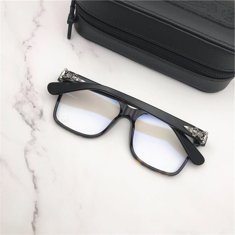 Chrome Hearts Style Oversized Acetate Glasses Gothic Designer Square Optical Frame for Men & Women – BETTY - II - HP eyeglasses