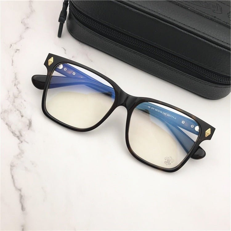 Chrome Hearts Style Oversized Acetate Glasses Gothic Designer Square Optical Frame for Men & Women – BETTY - II - HP eyeglasses