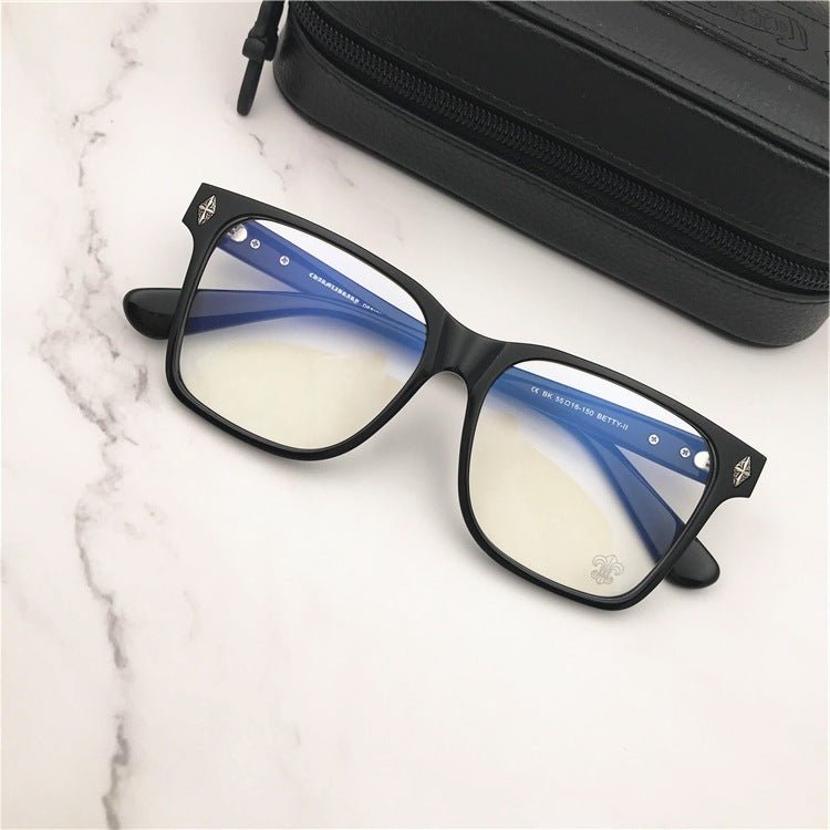 Chrome Hearts Style Oversized Acetate Glasses Gothic Designer Square Optical Frame for Men & Women – BETTY - II - HP eyeglasses
