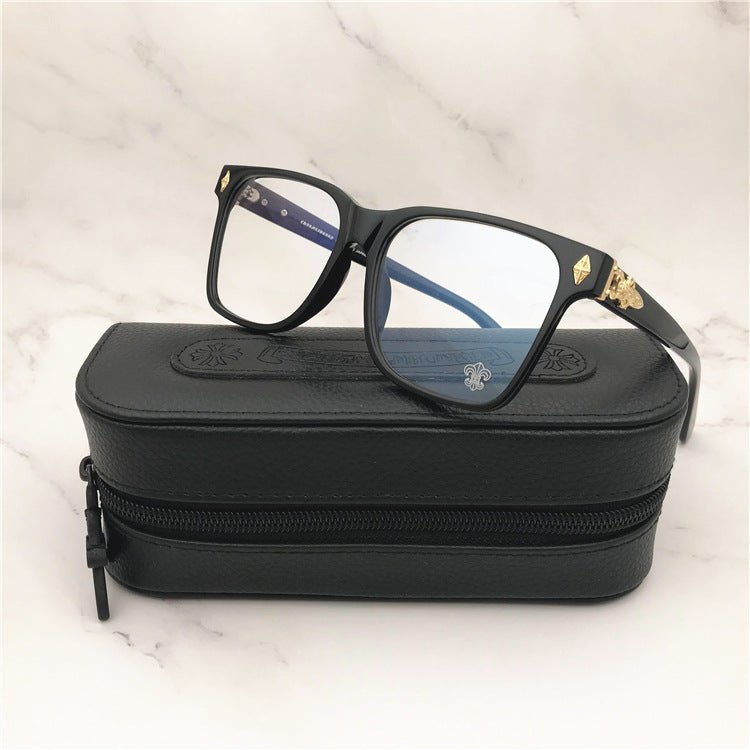 Chrome Hearts Style Oversized Acetate Glasses Gothic Designer Square Optical Frame for Men & Women – BETTY - II - HP eyeglasses