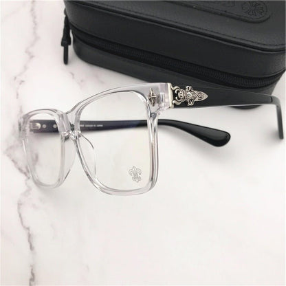Chrome Hearts Style Oversized Acetate Glasses Gothic Designer Square Optical Frame for Men & Women – BETTY - II - HP eyeglasses