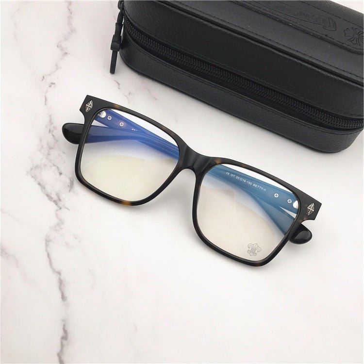 Chrome Hearts Style Oversized Acetate Glasses Gothic Designer Square Optical Frame for Men & Women – BETTY - II - HP eyeglasses