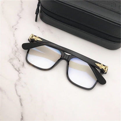 Chrome Hearts Style Oversized Acetate Glasses Gothic Designer Square Optical Frame for Men & Women – BETTY - II - HP eyeglasses