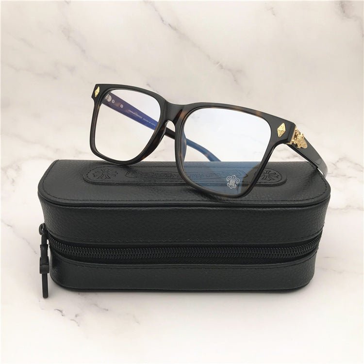 Chrome Hearts Style Oversized Acetate Glasses Gothic Designer Square Optical Frame for Men & Women – BETTY - II - HP eyeglasses