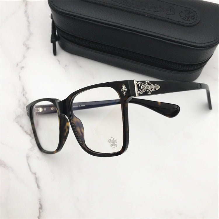 Chrome Hearts Style Oversized Acetate Glasses Gothic Designer Square Optical Frame for Men & Women – BETTY - II - HP eyeglasses