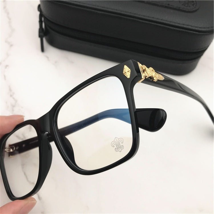 Chrome Hearts Style Oversized Acetate Glasses Gothic Designer Square Optical Frame for Men & Women – BETTY - II - HP eyeglasses