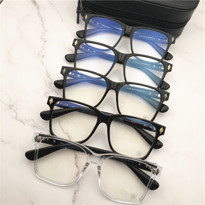 Chrome Hearts Style Oversized Acetate Glasses Gothic Designer Square Optical Frame for Men & Women – BETTY - II - HP eyeglasses