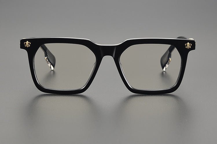 Chrome Hearts - Style Oversized Designer Acetate Eyeglasses Frame – Handmade Full Rim Fashion Optical Glasses CH8266 - HP eyeglasses