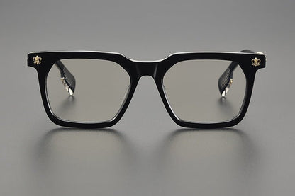 Chrome Hearts - Style Oversized Designer Acetate Eyeglasses Frame – Handmade Full Rim Fashion Optical Glasses CH8266 - HP eyeglasses