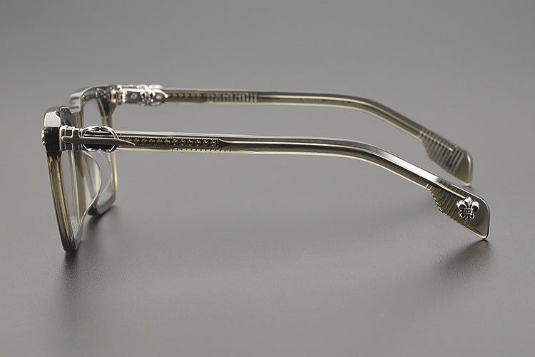 Chrome Hearts - Style Oversized Designer Acetate Eyeglasses Frame – Handmade Full Rim Fashion Optical Glasses CH8266 - HP eyeglasses