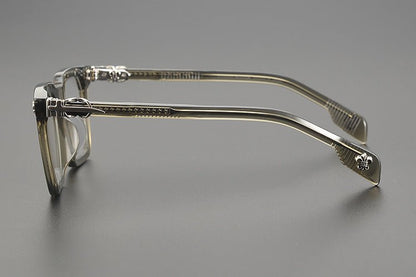 Chrome Hearts - Style Oversized Designer Acetate Eyeglasses Frame – Handmade Full Rim Fashion Optical Glasses CH8266 - HP eyeglasses