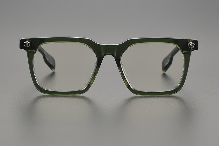 Chrome Hearts - Style Oversized Designer Acetate Eyeglasses Frame – Handmade Full Rim Fashion Optical Glasses CH8266 - HP eyeglasses