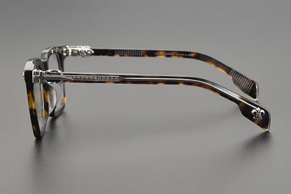 Chrome Hearts - Style Oversized Designer Acetate Eyeglasses Frame – Handmade Full Rim Fashion Optical Glasses CH8266 - HP eyeglasses