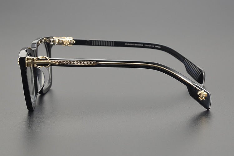 Chrome Hearts - Style Oversized Designer Acetate Eyeglasses Frame – Handmade Full Rim Fashion Optical Glasses CH8266 - HP eyeglasses