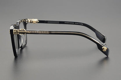 Chrome Hearts - Style Oversized Designer Acetate Eyeglasses Frame – Handmade Full Rim Fashion Optical Glasses CH8266 - HP eyeglasses