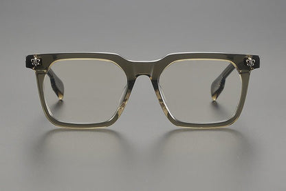 Chrome Hearts - Style Oversized Designer Acetate Eyeglasses Frame – Handmade Full Rim Fashion Optical Glasses CH8266 - HP eyeglasses