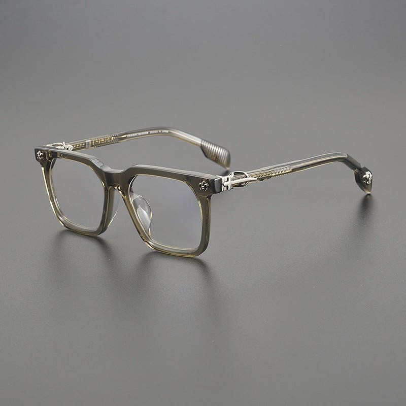 Chrome Hearts - Style Oversized Designer Acetate Eyeglasses Frame – Handmade Full Rim Fashion Optical Glasses CH8266 - HP eyeglasses