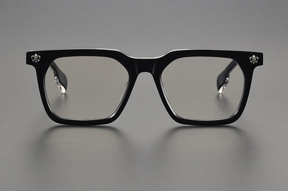 Chrome Hearts - Style Oversized Designer Acetate Eyeglasses Frame – Handmade Full Rim Fashion Optical Glasses CH8266 - HP eyeglasses