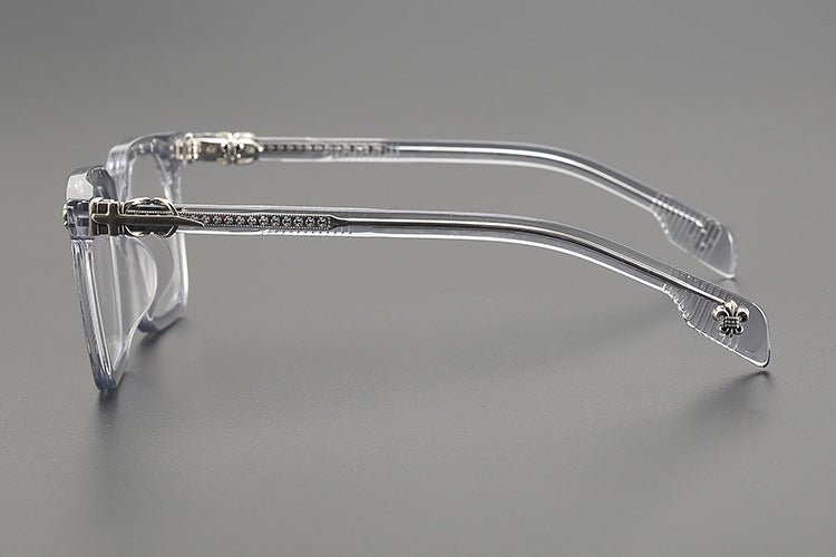 Chrome Hearts - Style Oversized Designer Acetate Eyeglasses Frame – Handmade Full Rim Fashion Optical Glasses CH8266 - HP eyeglasses