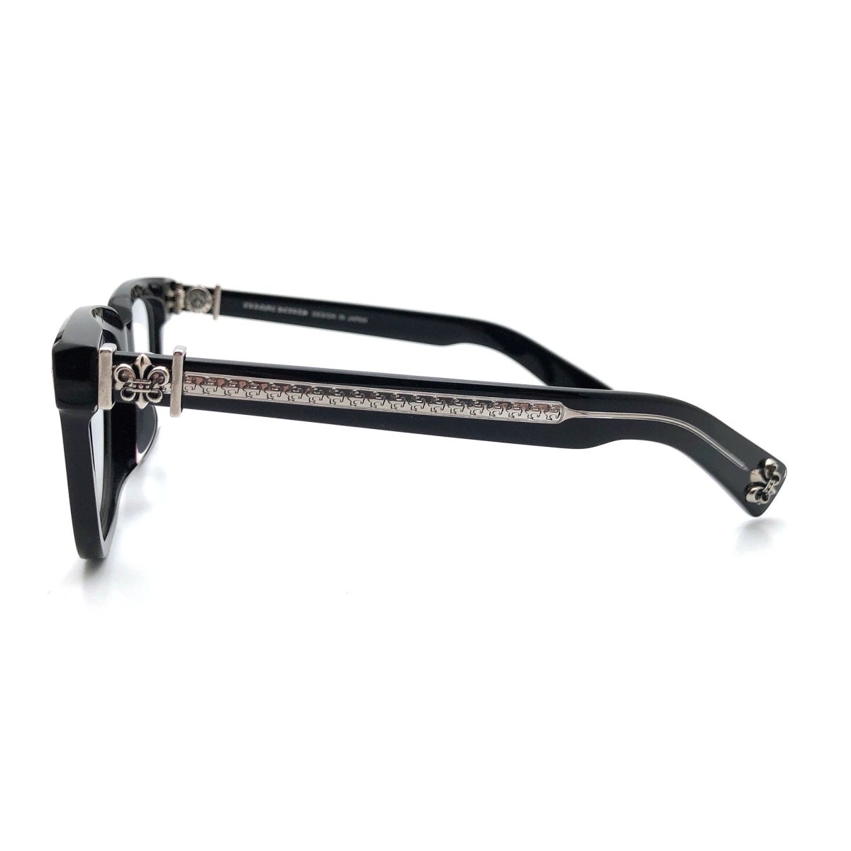 Chrome Hearts - Style Oversized Square Acetate Eyeglasses – Designer Full Rim Gothic Cross Optical Frame AMBIDXTROUS - HP eyeglasses
