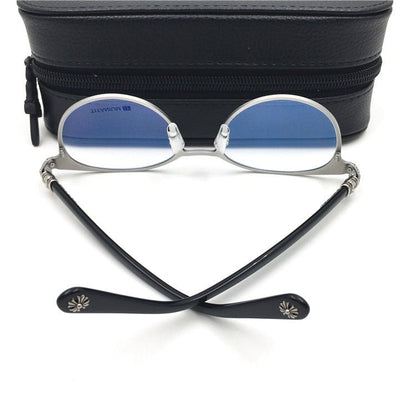 Chrome Hearts - Style Pure Titanium Round Eyeglasses – Vintage Gothic Designer Frame MORNING SHAKE - HP eyeglasses