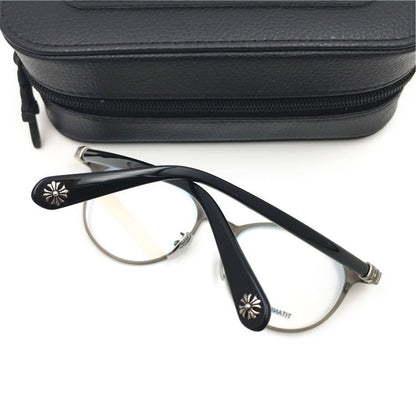 Chrome Hearts - Style Pure Titanium Round Eyeglasses – Vintage Gothic Designer Frame MORNING SHAKE - HP eyeglasses