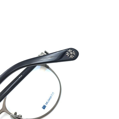 Chrome Hearts - Style Pure Titanium Round Eyeglasses – Vintage Gothic Designer Frame MORNING SHAKE - HP eyeglasses