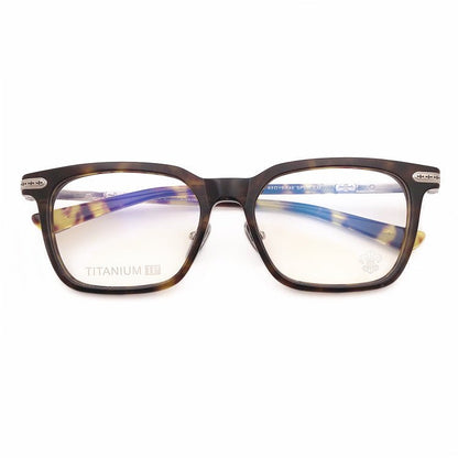Chrome Hearts - Style Square Acetate Glasses Frame Titanium Optical Eyeglasses Gothic Cross Designer Prescription Glasses Unisex SPUR EM - HP eyeglasses