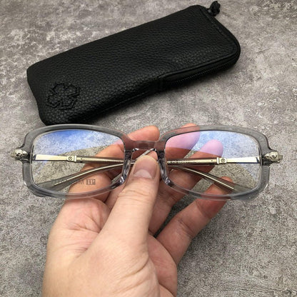 Chrome Hearts - Style Square Eyeglasses – Acetate Titanium Unisex Designer Full Rim Frame CH8107 - HP eyeglasses