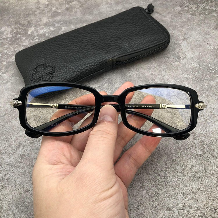 Chrome Hearts - Style Square Eyeglasses – Acetate Titanium Unisex Designer Full Rim Frame CH8107 - HP eyeglasses
