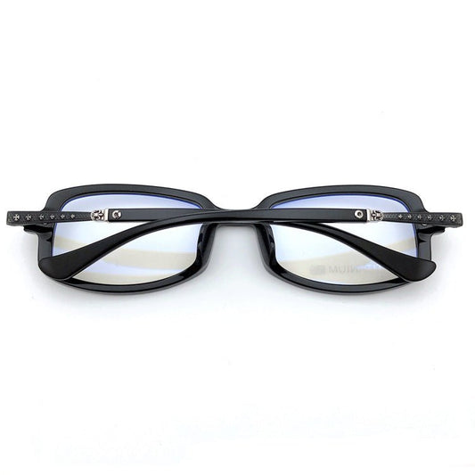 Chrome Hearts - Style Square Eyeglasses – Acetate Titanium Unisex Designer Full Rim Frame CH8107 - HP eyeglasses