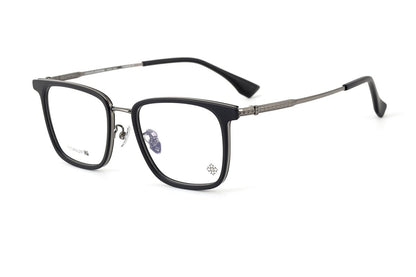 Chrome Hearts - Style Titanium Eyeglasses Full Rim Acetate Glasses Lightweight Business Optical Frame Unisex CH5521 - HP eyeglasses