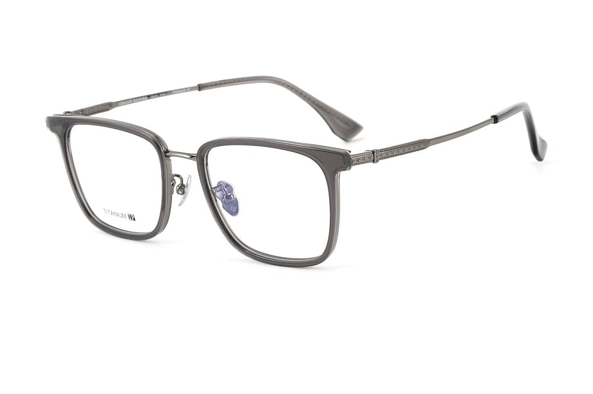 Chrome Hearts - Style Titanium Eyeglasses Full Rim Acetate Glasses Lightweight Business Optical Frame Unisex CH5521 - HP eyeglasses