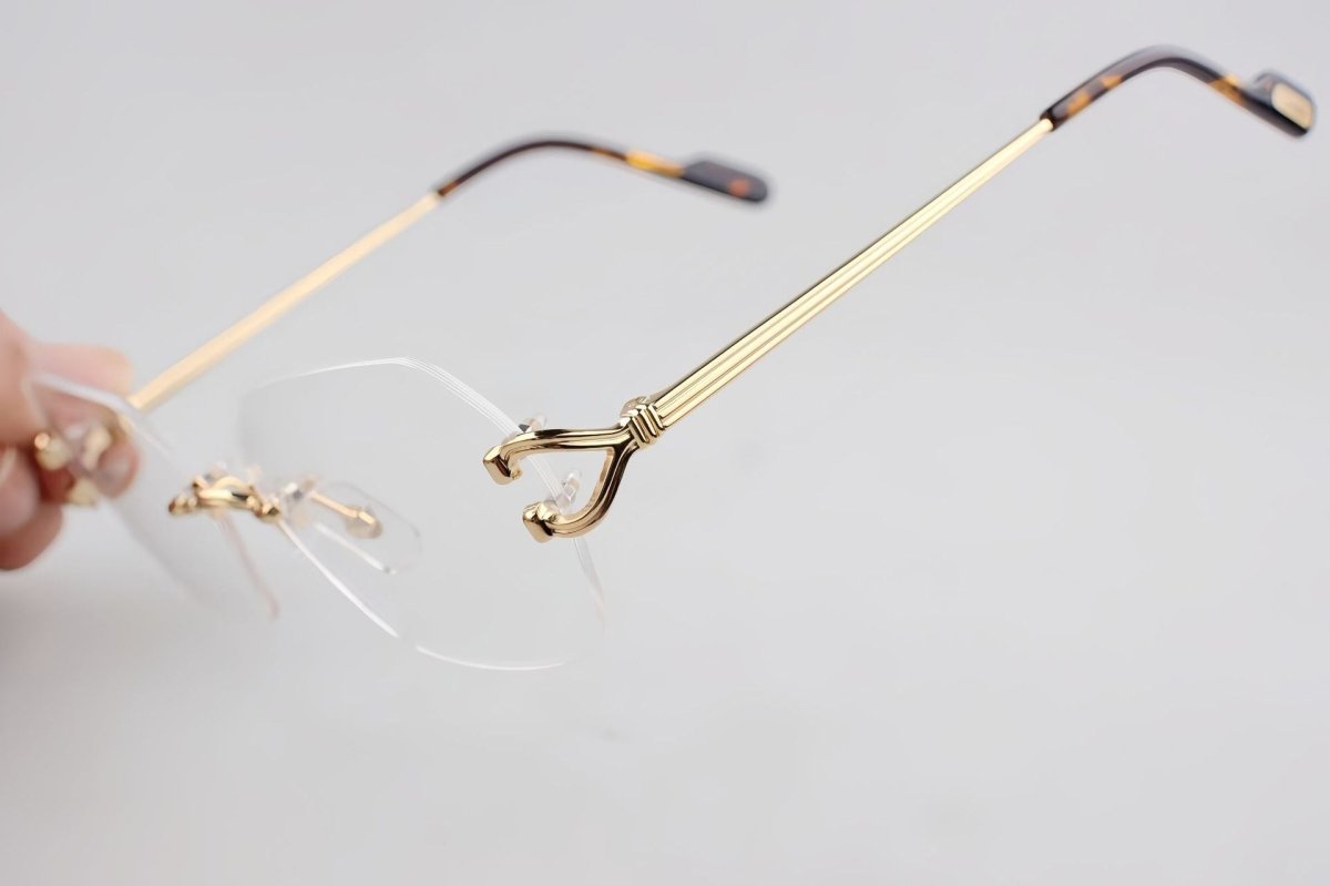 Fashion Ultra - Light CT Rimless Pure Titanium Glasses | INS Style Optical Eyewear for Men & Women – CT0563O - HP eyeglasses