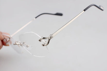 Fashion Ultra - Light CT Rimless Pure Titanium Glasses | INS Style Optical Eyewear for Men & Women – CT0563O - HP eyeglasses