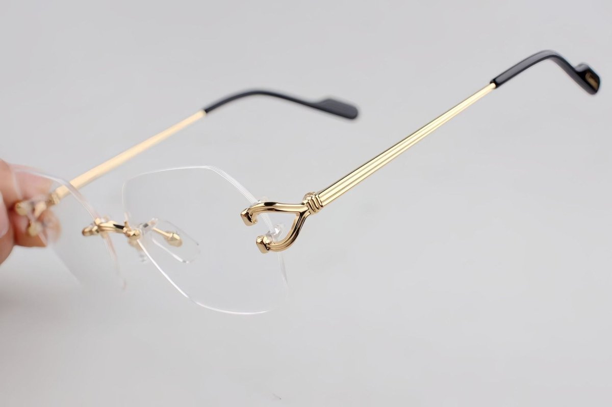 Fashion Ultra - Light CT Rimless Pure Titanium Glasses | INS Style Optical Eyewear for Men & Women – CT0563O - HP eyeglasses