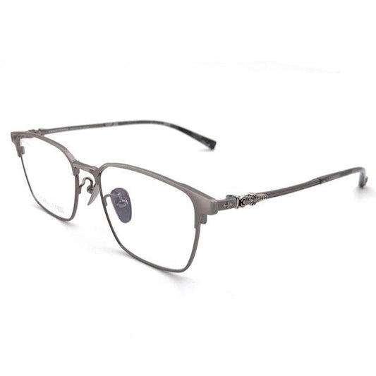 Gothic Titanium Square Eyeglasses for Men & Women – Designer Full-Rim Optical Frame CH8059 - HP eyeglasses