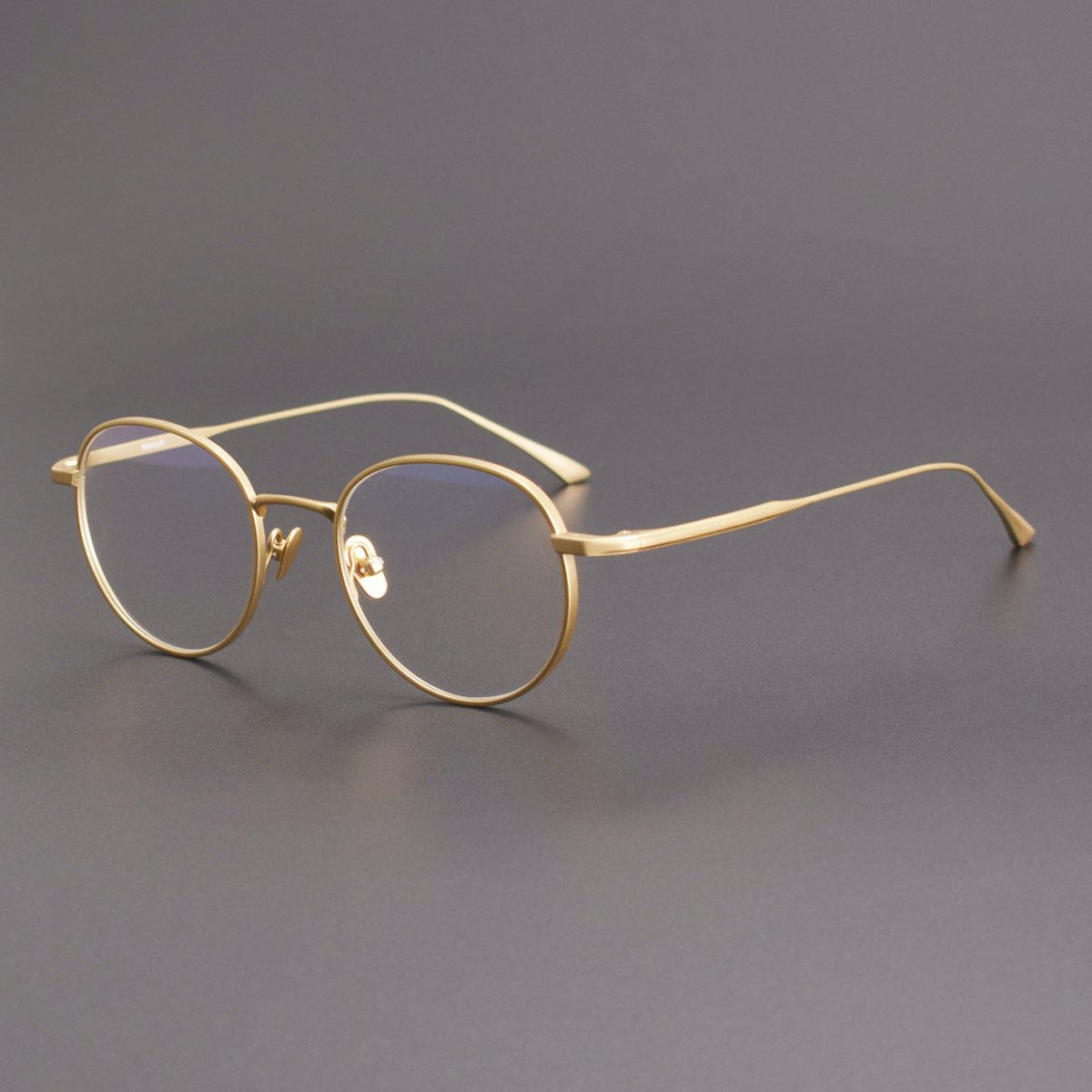 Japanese Designer Round Titanium Glasses | Vintage 48mm Lightweight Prescription Eyeglasses for Men & Women ZY-WRICHT - HP eyeglasses