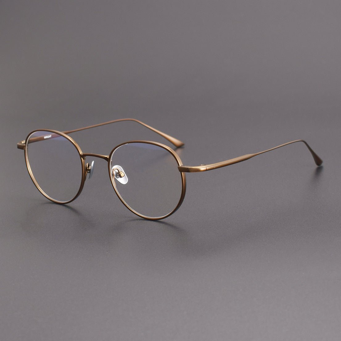 Japanese Designer Round Titanium Glasses | Vintage 48mm Lightweight Prescription Eyeglasses for Men & Women ZY-WRICHT - HP eyeglasses