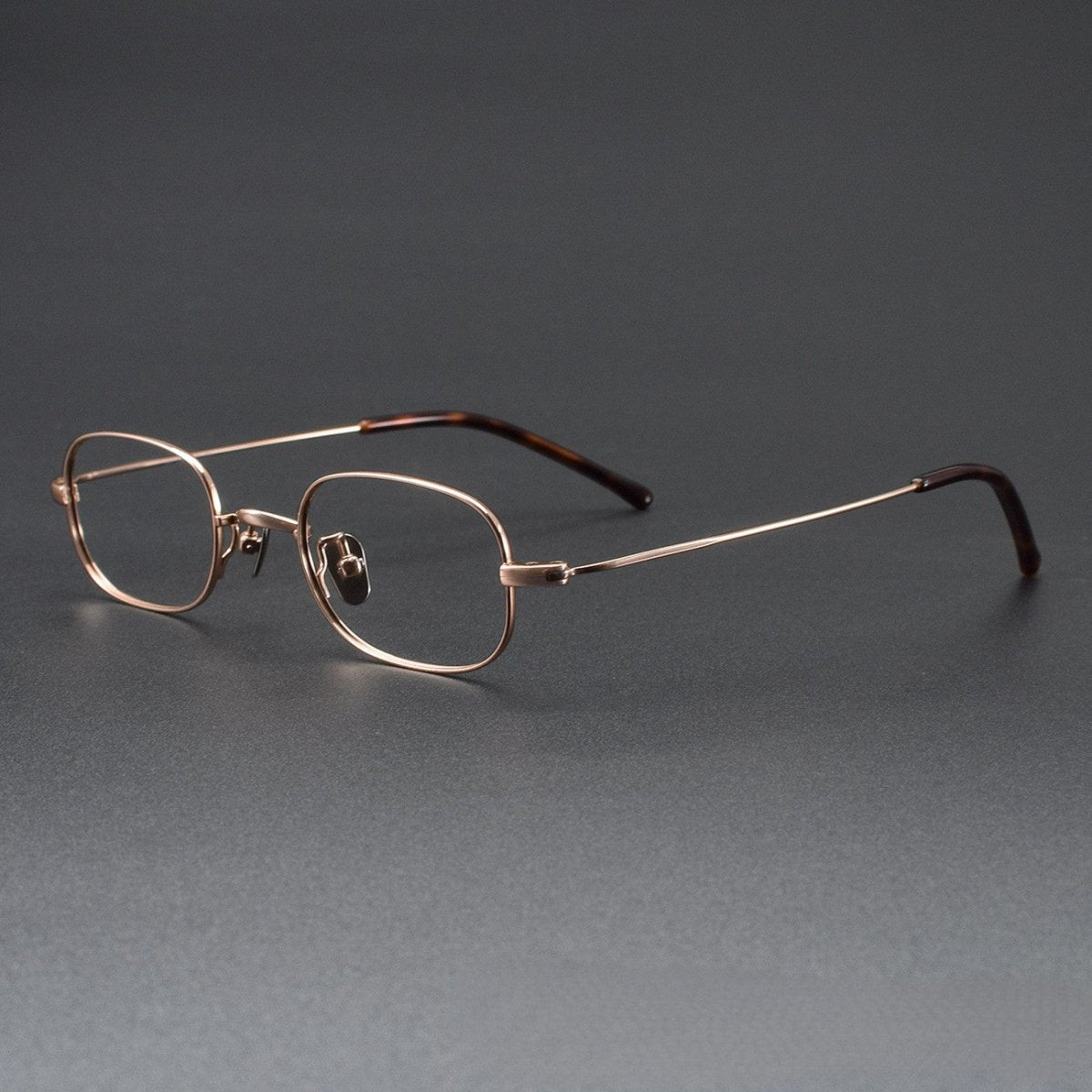 Japanese Small Square Titanium Glasses | Ultra Lightweight 48mm Prescription Eyeglasses for Small Faces GWS503 - HP eyeglasses