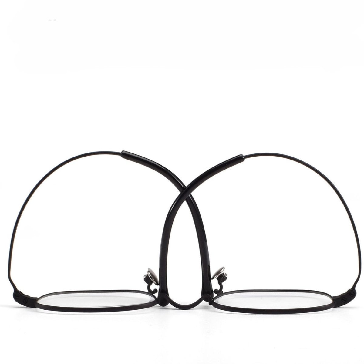Japanese Small Square Titanium Glasses | Ultra Lightweight 48mm Prescription Eyeglasses for Small Faces GWS503 - HP eyeglasses