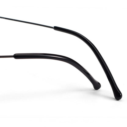 Japanese Small Square Titanium Glasses | Ultra Lightweight 48mm Prescription Eyeglasses for Small Faces GWS503 - HP eyeglasses