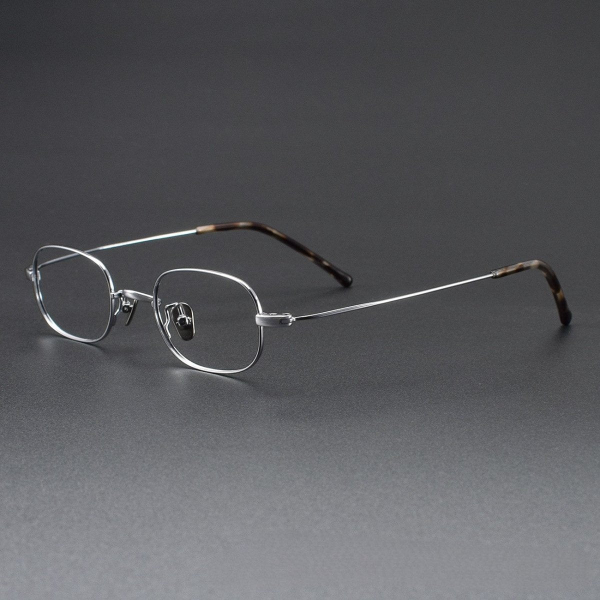Japanese Small Square Titanium Glasses | Ultra Lightweight 48mm Prescription Eyeglasses for Small Faces GWS503 - HP eyeglasses